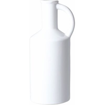 Chiny Ewax, Wazon ceramiczny 211492-28, biały, 11x11x28 cm Chiny Ewax, Wazon ceramiczny 211492-28, biały, 11x11x28 cm
