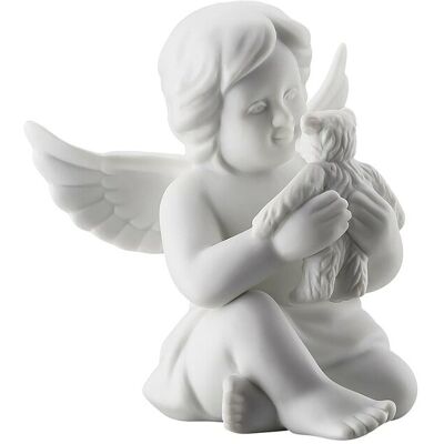 Rosenthal Figurka Anioł Z Misiem, Średni Rosenthal Figurka Anioł Z Misiem, Średni