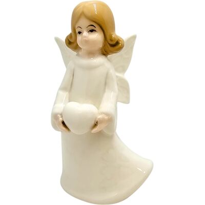 ART Figurka Aniołek Porcelanowy 10Cm - Biały 2522A ART Figurka Aniołek Porcelanowy 10Cm - Biały 2522A