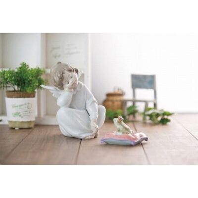 Lladro Figurka Aniołek śniący 15x12 c Lladro Figurka Aniołek śniący 15x12 c
