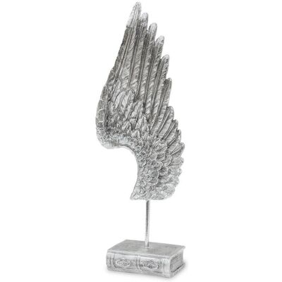 ART Figurka Bond Srebrne Skrzydło Stojak 60x22cm ART Figurka Bond Srebrne Skrzydło Stojak 60x22cm