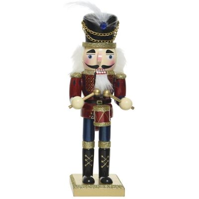 ABC Figurka Dziadek Do Orzechów Ozdoba Z Drewna 50Cm ABC Figurka Dziadek Do Orzechów Ozdoba Z Drewna 50Cm