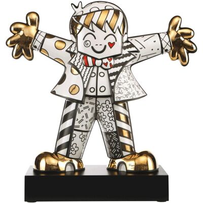 Goebel Figurka Hug Too biała 47 cm - Romero Britto Goebel Figurka Hug Too biała 47 cm - Romero Britto
