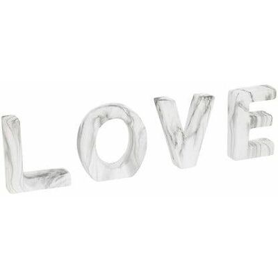 Atmosphera Figurka LOVE 4 litery z ceramiki Atmosphera Figurka LOVE 4 litery z ceramiki