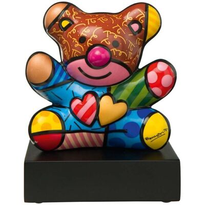 Goebel Figurka Miś - Truly Yours 12cm - Romero Britto Goebel Figurka Miś - Truly Yours 12cm - Romero Britto