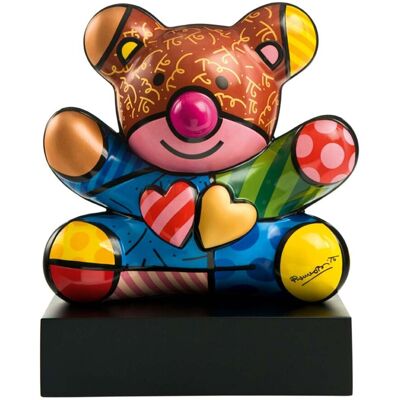 Goebel Figurka Miś - Truly Yours 30cm - Romero Britto edycja limitowana Goebel Figurka Miś - Truly Yours 30cm - Romero Britto edycja limitowana