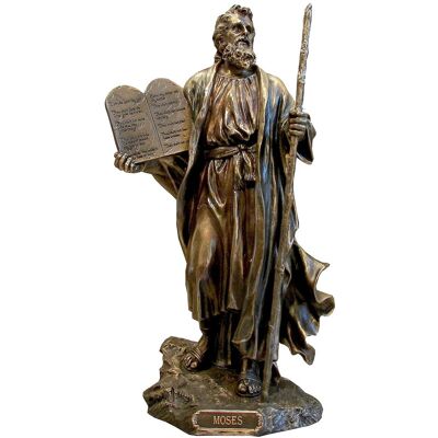 Figurka Mojżesz Z Kamiennymi Tablicami Veronese 24,5 Cm Figurka Mojżesz Z Kamiennymi Tablicami Veronese 24,5 Cm