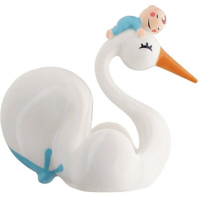 Figurka porcelanowa Bimboniera niebieska - Alessi Figurka porcelanowa Bimboniera niebieska - Alessi