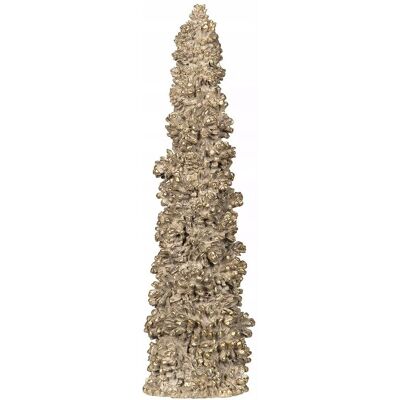 inna (Inny) FIGURKA SZYSZKA ŚWIĄTECZNA 37cm na święta prezent upominek złota wysoka inna (Inny) FIGURKA SZYSZKA ŚWIĄTECZNA 37cm na święta prezent upominek złota wysoka