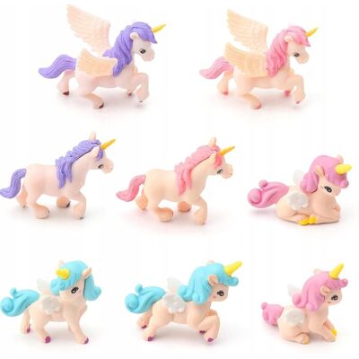 Inny producent FIGURKI 8 SZTUK JEDNOROŻEC DEKORACJA TORTU CIASTA OZDOBY URODZINY ZESTAW Inny producent FIGURKI 8 SZTUK JEDNOROŻEC DEKORACJA TORTU CIASTA OZDOBY URODZINY ZESTAW