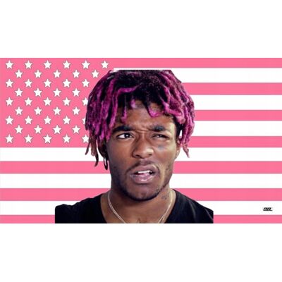 Inny producent Flaga Lil Uzi Vert różowa Ameryka pink America na ścianę 60 x 90cm Inny producent Flaga Lil Uzi Vert różowa Ameryka pink America na ścianę 60 x 90cm