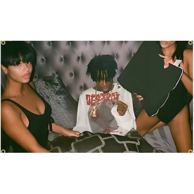 Inny producent Flaga Playboi Carti do powieszenia na ścianę ozdoba płyta 60 x 90cm Inny producent Flaga Playboi Carti do powieszenia na ścianę ozdoba płyta 60 x 90cm
