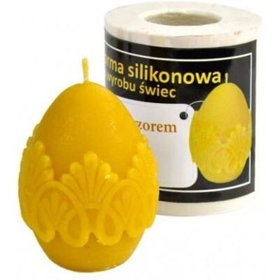 ŁYSOŃ Forma Na Świecę - Jajko Ze Wzorem - Wzór Fs69 ŁYSOŃ Forma Na Świecę - Jajko Ze Wzorem - Wzór Fs69