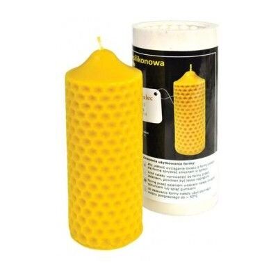 ŁYSOŃ Forma Na Świecę-Pszczeli Walec 16 Cm (1szt) - Wzór Fs51 ŁYSOŃ Forma Na Świecę-Pszczeli Walec 16 Cm (1szt) - Wzór Fs51