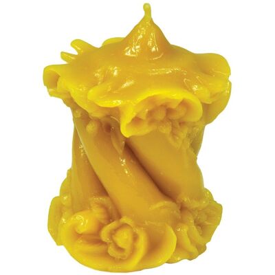 ŁYSOŃ Forma Silikonowa Do Świec - Świeca Zdobiona – Wys. 9,5Cm ŁYSOŃ Forma Silikonowa Do Świec - Świeca Zdobiona – Wys. 9,5Cm