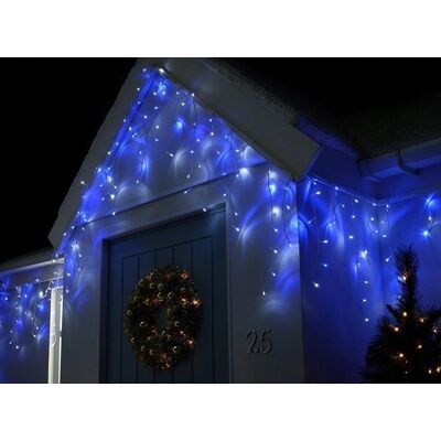 Ledlights Girlanda Świetlna 300 LED Niebieska Zewnętrzna z Efektem Flash Ledlights Girlanda Świetlna 300 LED Niebieska Zewnętrzna z Efektem Flash