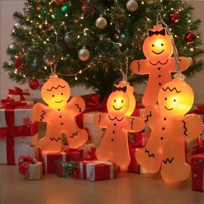 Inny producent Girlanda świetlna lampki LED PIERNIKI CIASTEK CIASTKA urocze do stroika 3 m Inny producent Girlanda świetlna lampki LED PIERNIKI CIASTEK CIASTKA urocze do stroika 3 m
