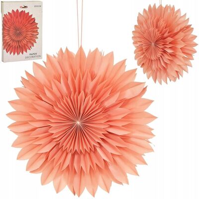 Koopman GWIAZDA DEKORACYJNA PAPIEROWA 3D WISZĄCA OZDOBA ŚWIĄTECZNA na OKNO 50cm Koopman GWIAZDA DEKORACYJNA PAPIEROWA 3D WISZĄCA OZDOBA ŚWIĄTECZNA na OKNO 50cm