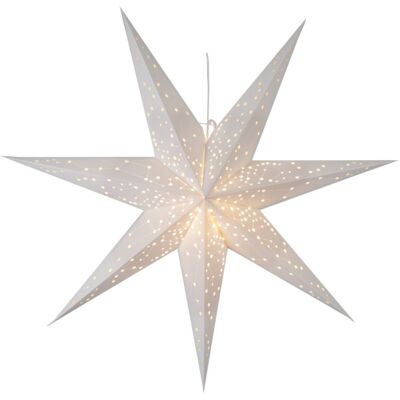Gwiazda papierowa Galaxy od Star Trading - Wisząca - 7-rzędowa - 100cm - Biała Gwiazda papierowa Galaxy od Star Trading - Wisząca - 7-rzędowa - 100cm - Biała