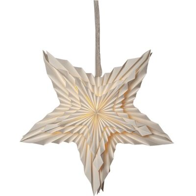 STAR TRADING Gwiazda Wisząca Biala White 50 Cm STAR TRADING Gwiazda Wisząca Biala White 50 Cm