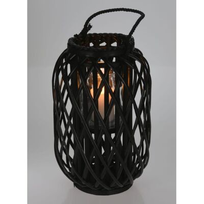DOGS Collection H&S; Collection Lampion, trzcina 40x26 cm, czarny DOGS Collection H&S; Collection Lampion, trzcina 40x26 cm, czarny