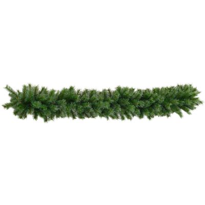 HOMCOM 1.8m Artificial Christmas Garland with Needles, Xmas Decorative Garland for Stairs, Fireplaces, Doors, Home Decoration, Green HOMCOM 1.8m Artificial Christmas Garland with Needles, Xmas Decorative Garland for Stairs, Fireplaces, Doors, Home Decoration, Green