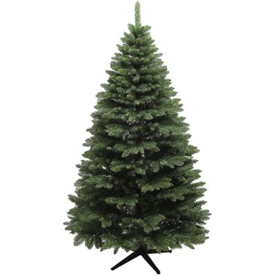 Homcom Sztuczna Choinka 180 Cm Sztuczna Choinka Z 1050 Końcówkami Dekoracja Świąteczna W Zestawie Metalowy Stojak, Do Wnętrz Zielony Homcom Sztuczna Choinka 180 Cm Sztuczna Choinka Z 1050 Końcówkami Dekoracja Świąteczna W Zestawie Metalowy Stojak, Do Wnętrz Zielony
