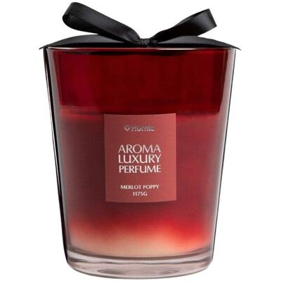 HOMLA EMBER Świeca zapachowa Merlot Poppy 1175g HOMLA EMBER Świeca zapachowa Merlot Poppy 1175g
