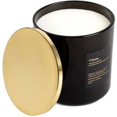 HOMLA Świeca zapachowa AURA Sandalwood 870 g HOMLA Świeca zapachowa AURA Sandalwood 870 g