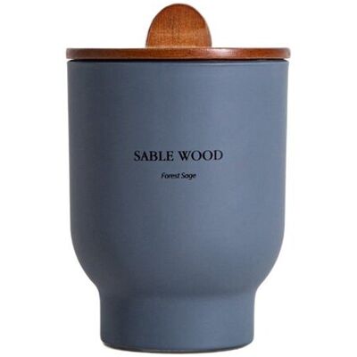 HOMLA Świeca zapachowa SABLE WOOD Forest Sage 400 g HOMLA Świeca zapachowa SABLE WOOD Forest Sage 400 g