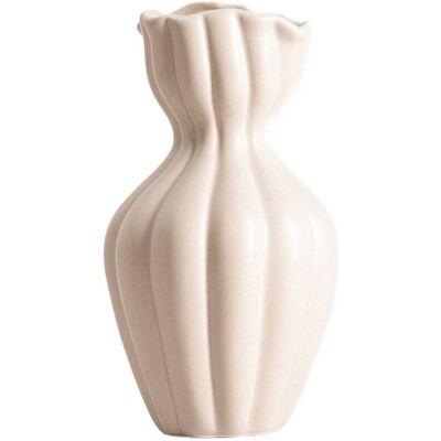 HOMLA Wazon FILLY ceramiczny z nieregularną górą 14x25,5 cm HOMLA Wazon FILLY ceramiczny z nieregularną górą 14x25,5 cm