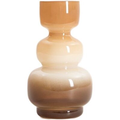 HOMLA Wazon XIAO szklany ombre 14x25 cm HOMLA Wazon XIAO szklany ombre 14x25 cm