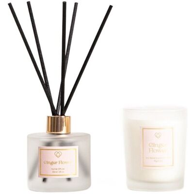 Homla Zestaw Zapachowy Sparkling Noel Ginger Flower 50 Ml + 70 G Homla Zestaw Zapachowy Sparkling Noel Ginger Flower 50 Ml + 70 G