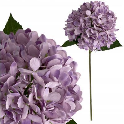 Inny producent HORTENSJA FIOLETOWA SZTUCZNA SZTUCZNE KWIATY STROIK BUKIET WAZON 58cm Inny producent HORTENSJA FIOLETOWA SZTUCZNA SZTUCZNE KWIATY STROIK BUKIET WAZON 58cm