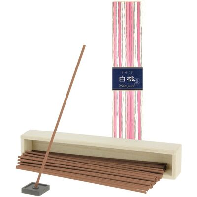 Nippon Kodo Kadzidełka Japońskie Kayuragi White Peach - Brzoskwinia Nippon Kodo Kadzidełka Japońskie Kayuragi White Peach - Brzoskwinia