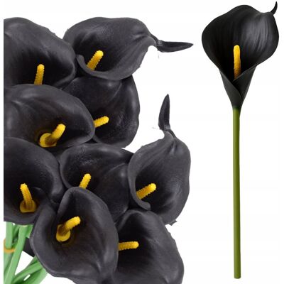 Inny producent KALIA CZARNA ŁODYGA SZTUCZNE KWIATY STROIK BUKIET WAZON 34cm Inny producent KALIA CZARNA ŁODYGA SZTUCZNE KWIATY STROIK BUKIET WAZON 34cm