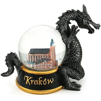 Inny producent Kula śniegowa 60 mm Kraków Smok Wawelski Inny producent Kula śniegowa 60 mm Kraków Smok Wawelski