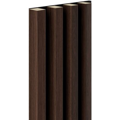 Lamel ścienny na czarnym filcu 4L Marbet Design WOODLINE MAXI 2700x177 Ciemny dąb 1 szt. Lamel ścienny na czarnym filcu 4L Marbet Design WOODLINE MAXI 2700x177 Ciemny dąb 1 szt.
