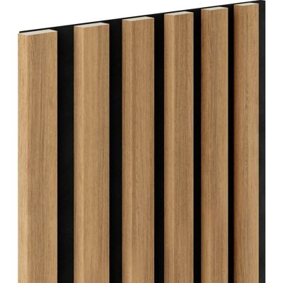 Lamel ścienny na czarnym filcu 6L Marbet Design WOODLINE 270x30 cm Dąb jasny 1 szt. Lamel ścienny na czarnym filcu 6L Marbet Design WOODLINE 270x30 cm Dąb jasny 1 szt.