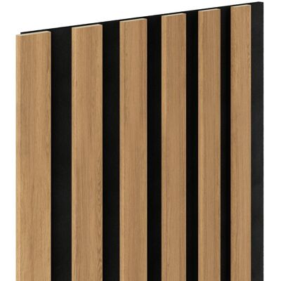 Lamele Ścienne Na Czarnym Filcu 6l Marbet Design Woodline Slim 270x30 Cm Dąb Jasny 5 Szt. Lamele Ścienne Na Czarnym Filcu 6l Marbet Design Woodline Slim 270x30 Cm Dąb Jasny 5 Szt.