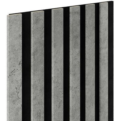 Lamele ścienne na czarnym filcu 6L Marbet Design WOODLINE SLIM 270x30 cm Loft 4 szt. Lamele ścienne na czarnym filcu 6L Marbet Design WOODLINE SLIM 270x30 cm Loft 4 szt.