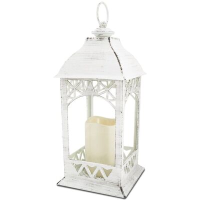 TV PRODUCTS Lampion biały LED ozdobna latarenka świecznik TV PRODUCTS Lampion biały LED ozdobna latarenka świecznik