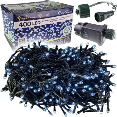 CORTINA Lampki Choinkowe 400 Led Timer Wewmnętrzne Zwenętrzne Światełka Świąteczne CORTINA Lampki Choinkowe 400 Led Timer Wewmnętrzne Zwenętrzne Światełka Świąteczne