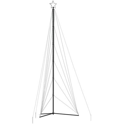 VMP Lampki choinkowe, 861 zimnych białych LED, 478 cm VMP Lampki choinkowe, 861 zimnych białych LED, 478 cm