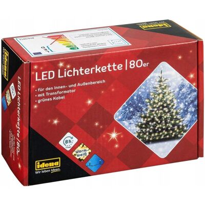 Lampki Choinkowe Idena Wewnątrz 15,9 M 51 - 100 Lampek Lampki Choinkowe Idena Wewnątrz 15,9 M 51 - 100 Lampek