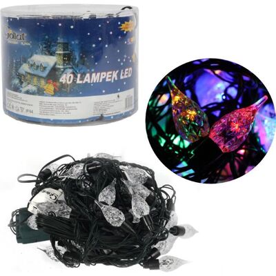 Inny producent Lampki Choinkowe z Multikolorowymi LED Świeczkami Inny producent Lampki Choinkowe z Multikolorowymi LED Świeczkami