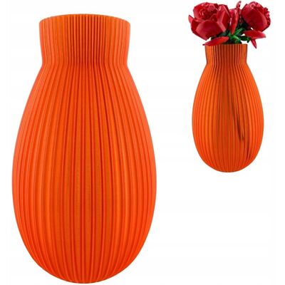 Rio LINEA – pomarańczowy wazon 3D Forge kompatybilny z LEGO® Botanicals Rio LINEA – pomarańczowy wazon 3D Forge kompatybilny z LEGO® Botanicals