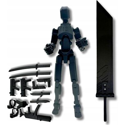 Rio Mali Bohaterowie – Maxi Figurka 20 Cm,Czarny,Zestaw, Legendy, Mini Dummy 13 Rio Mali Bohaterowie – Maxi Figurka 20 Cm,Czarny,Zestaw, Legendy, Mini Dummy 13