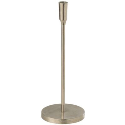 J-Line Metalowy Świecznik Srebrny, Mały 41Cm J-Line Metalowy Świecznik Srebrny, Mały 41Cm