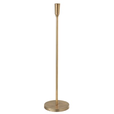 J-Line Metalowy Świecznik Złoty, Duży 61,5Cm J-Line Metalowy Świecznik Złoty, Duży 61,5Cm